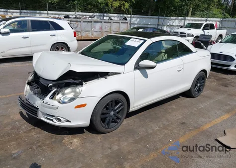 2009 Volkswagen Eos Lux from USA, damaged, VIN WVWFA71F69V019896